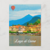 Como Lake, Italië Briefkaart (Voorkant)