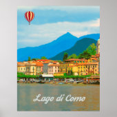 Como Lake, Italië Poster (Voorkant)