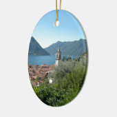 Como Lake Keramisch Ornament (Links)