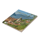 Como Lombardije Italië Tegeltje (Zijkant)