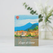 Como-meer, Italië Briefkaart (Staand voorkant)