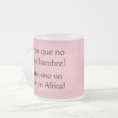 Como que no tienes hambre? matglas koffiemok (Voorkant links)