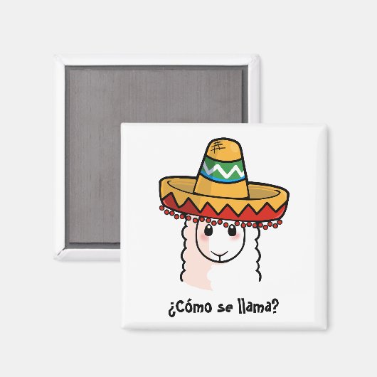 Como se lama? magneet (Voorkant / Achterkant)