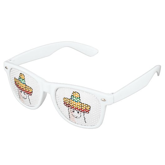 Como se lama? retro zonnebril (Gekanteld)