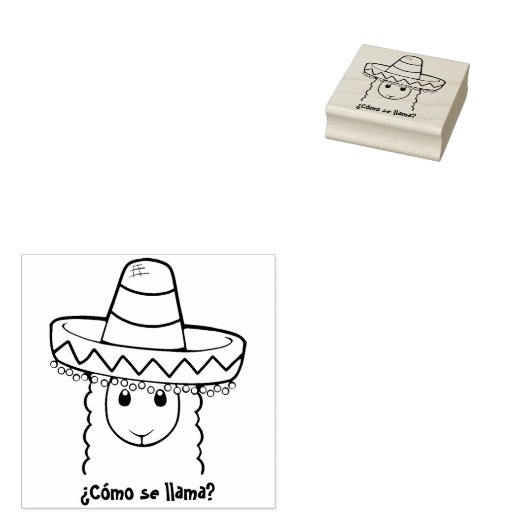 Como se lama? rubberstempel (Gestempeld)