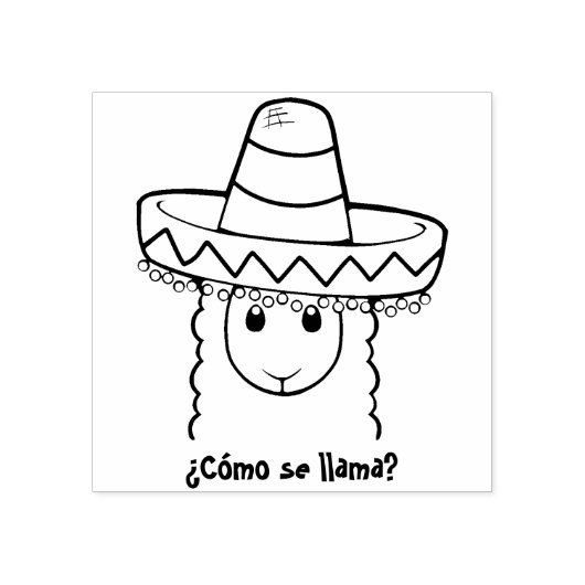 Como se lama? rubberstempel (Afrduk)