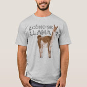 Como Se Llama Funny Animal Gezegde T-shirt (Voorkant)