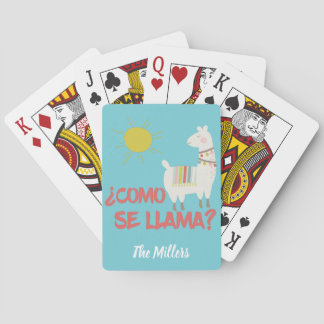 Como Se Llama Funny Spaans speelkaartje Pokerkaarten
