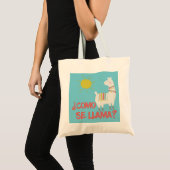 Como Se Llama Funny Spain Pun Canvas tas (Voorkant (product))