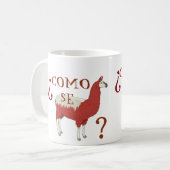 Como Se Llama Mok met Llama Afbeelding (Voorkant links)