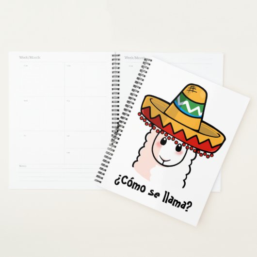 Cómo se llama? planner (Display)