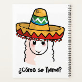 Cómo se llama? planner (Achterkant)