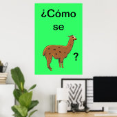 Cómo se llama? Poster (Thuiskantoor)