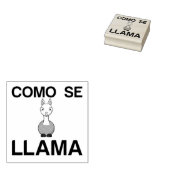COMO SE LLAMA RUBBERSTEMPEL (Gestempeld)