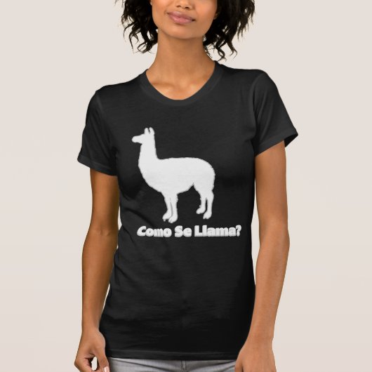 Como Se Llama Shirt (Voorkant)
