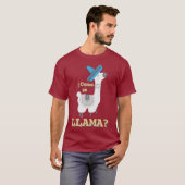Como Se Llama T Funny Llama Lover Gift T-shirt (Voorkant volledig)