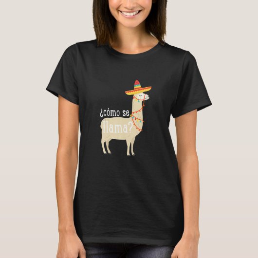 Como Se Llama T-shirt (Voorkant)
