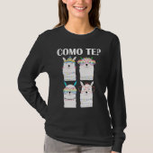 Como Te Llama  Spanish Teacher Back To School T-shirt (Voorkant)