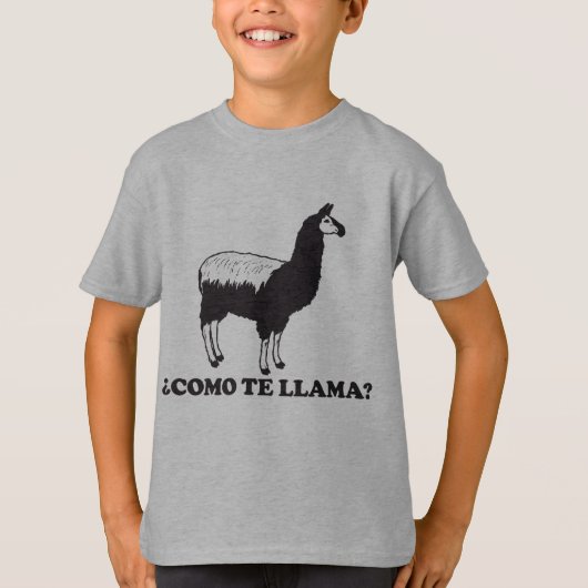 Como Te Llama T-shirt (Voorkant)