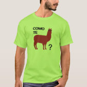 Como Te Llama T-shirt (Voorkant)
