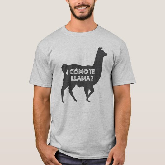 Como Te Llama T-shirt (Voorkant)