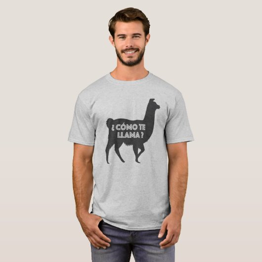 Como Te Llama T-shirt (Voorkant volledig)