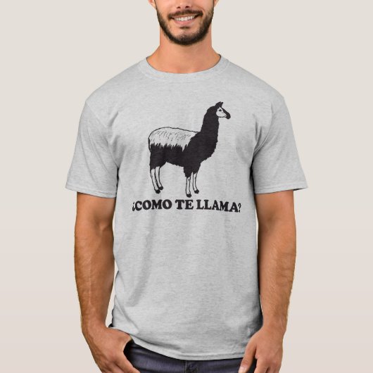 Como Te Llama T-shirt (Voorkant)