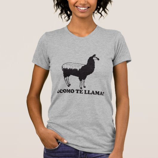 Como Te Llama T-shirt (Voorkant)