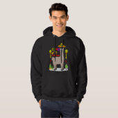 Como Te Llamas Schattig Cinco De Mayo Spaans Pun A Hoodie (Voorkant volledig)