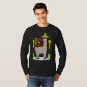 Como Tte Llamas Mexican Pet Happy Cinco De Mayo T-shirt (Voorkant volledig)