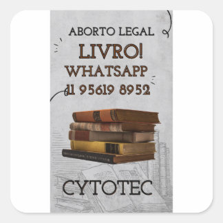 como usar cytotec original 11-95619-8952 vierkante sticker