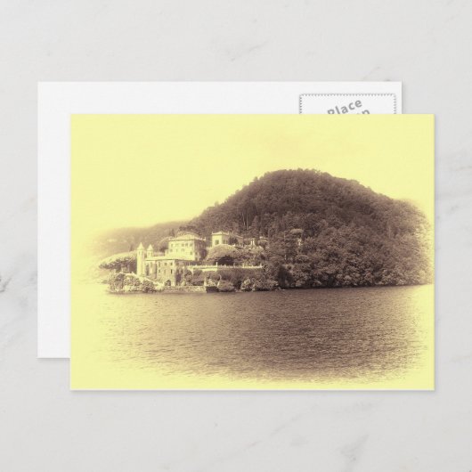 Como Villa Balbianello Briefkaart (Voorkant / Achterkant)