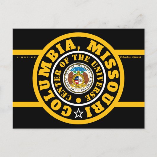 COMOCOU COLUMBIA, MO. (COU) 2 BRIEFKAART (Voorkant)