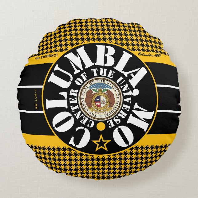 COMOCOU COLUMBIA, MO (COU) 3 ROND KUSSEN (Voorkant)