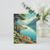 Comomeer Bellagio Italië Briefkaart (Staand voorkant)