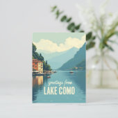 Comomeer Briefkaart (Staand voorkant)