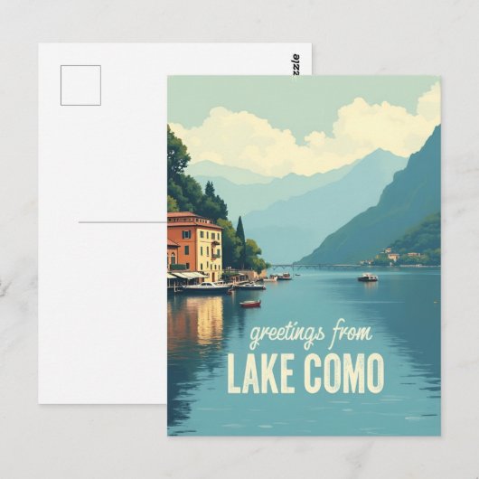 Comomeer Briefkaart (Voorkant / Achterkant)