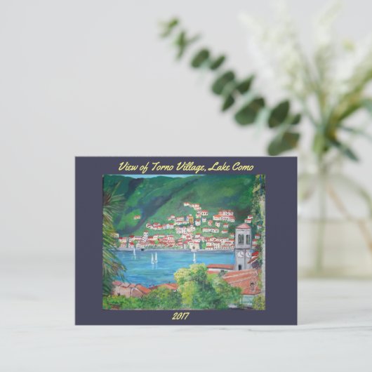 Comomeer - Briefkaart (Staand voorkant)