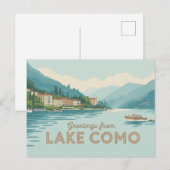  Comomeer Briefkaart | Groeten van (Voorkant / Achterkant)