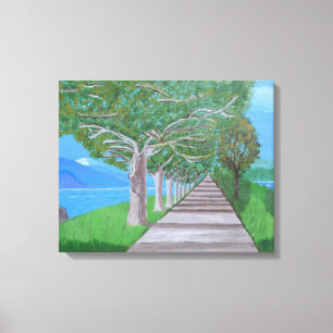 Comomeer canvas kunst