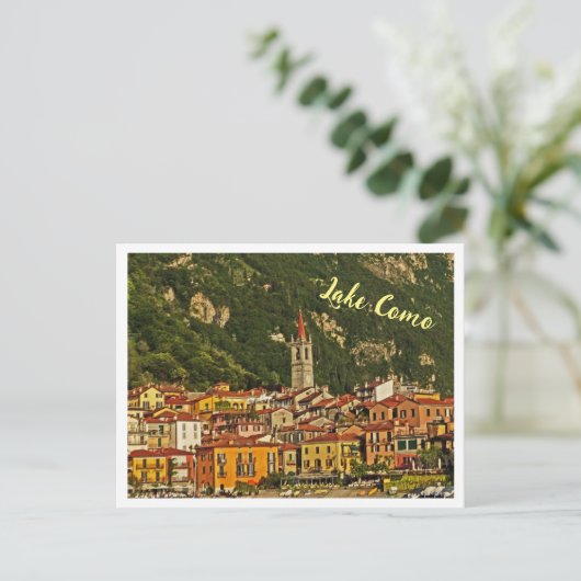 Comomeer, Italiaans Lake District, Italië Briefkaart (Staand voorkant)