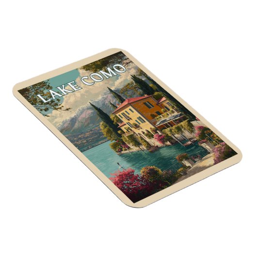 Comomeer - Italiaanse Lakeside Charm Magneet (Rechterzijde)