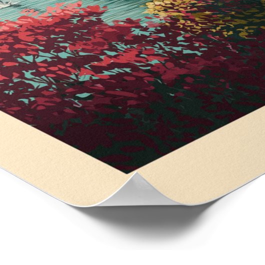 Comomeer - Italiaanse Lakeside Charm Poster (Hoek)