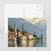 Comomeer Italië Briefkaart (Voorkant / Achterkant)
