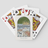 Comomeer Italië huwelijksgunsten. Pokerkaarten (Achterkant)