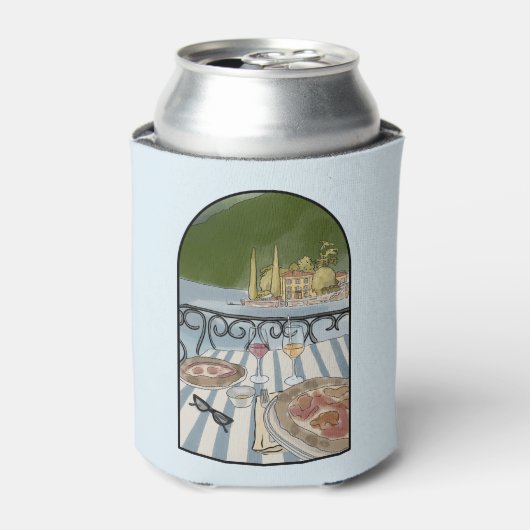 Comomeer Italië Koelbox Blikjeskoeler (Blikje Voorkant)