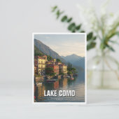 Comomeer Italië Reizen Briefkaart (Staand voorkant)