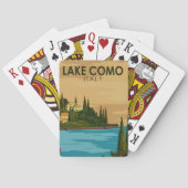 Comomeer Italië Retro  Pokerkaarten (Achterkant)