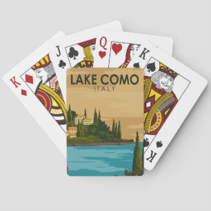 Comomeer Italië Retro Pokerkaarten
