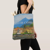  Comomeer Italië Travel Poster Tote Bag (Dichtbij)